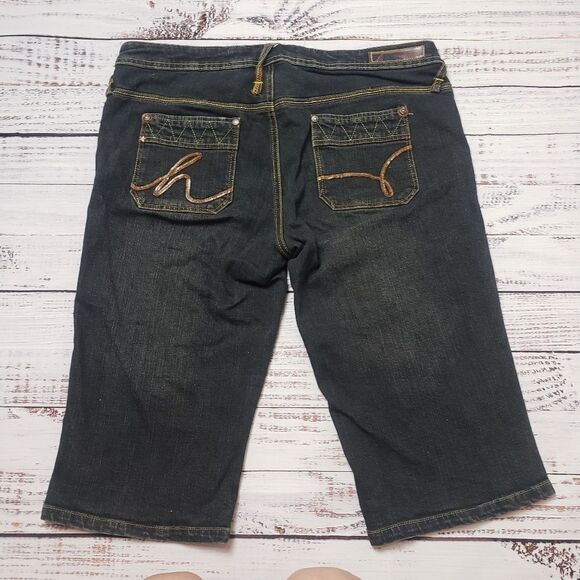 Vintage Hollywood Jeans, jean shorts  90s classic 80s/90s - Picture 9 of 15